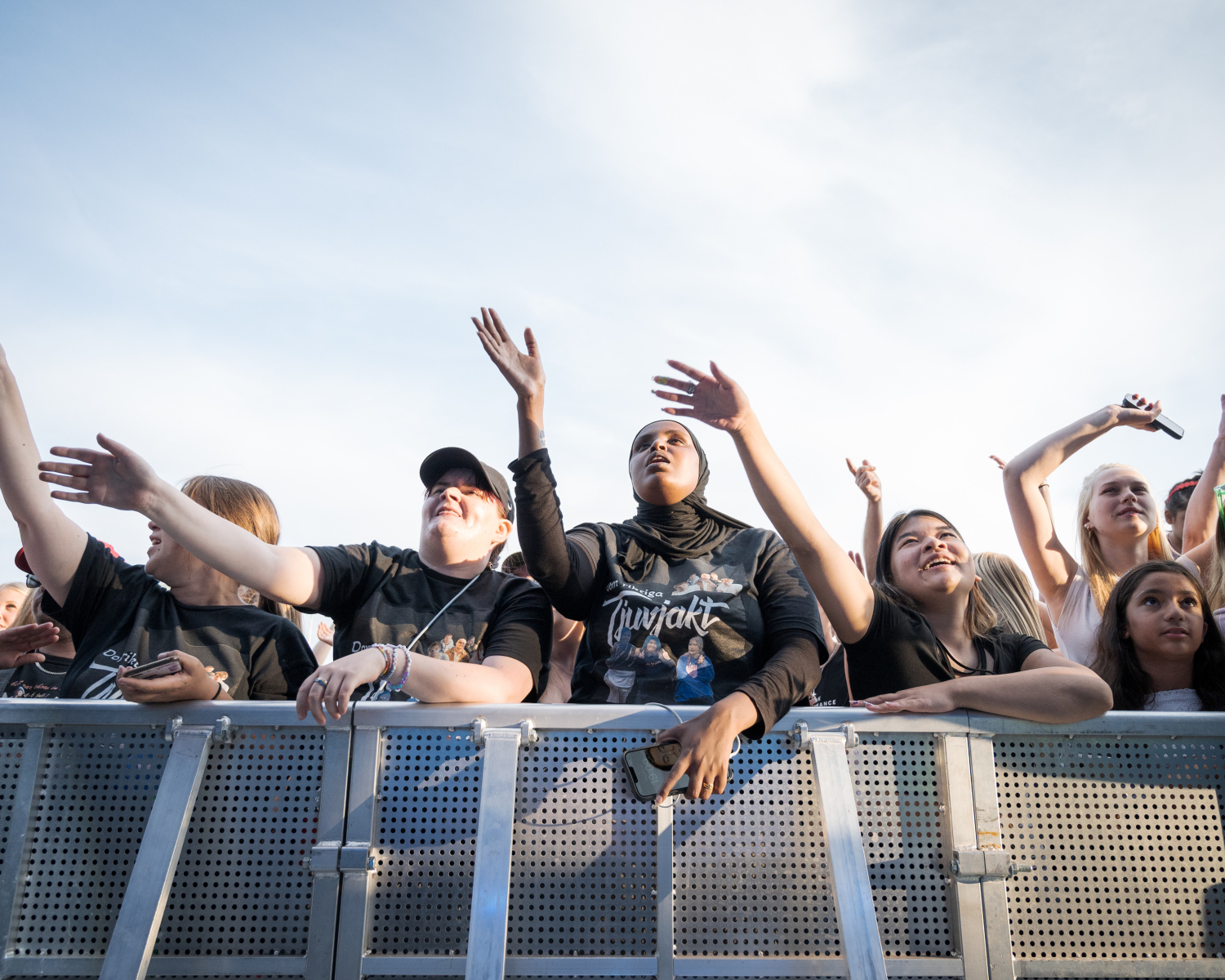 Publiken på rix fm festival